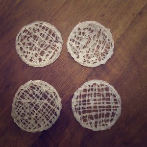 Handmade artisanal drink coasters